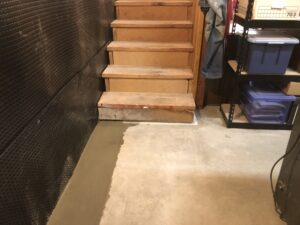 Best way to dry out a wet basement