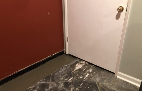 Floor basement waterpoofing in Bellevue