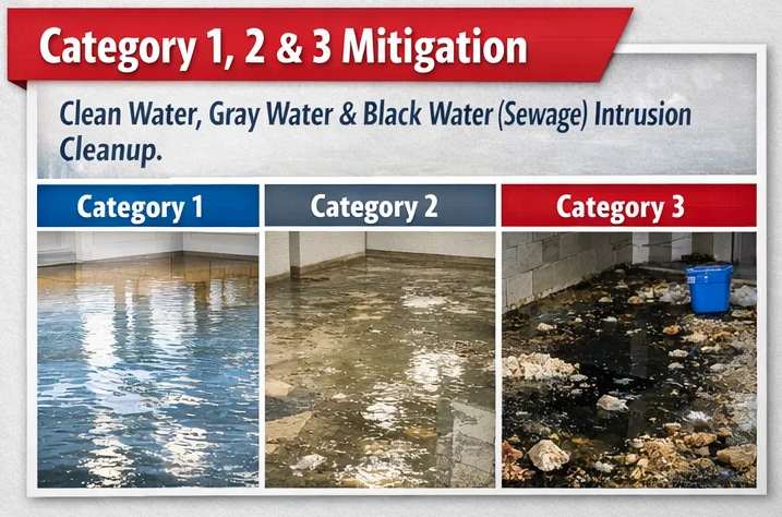 category one two and three mitigation