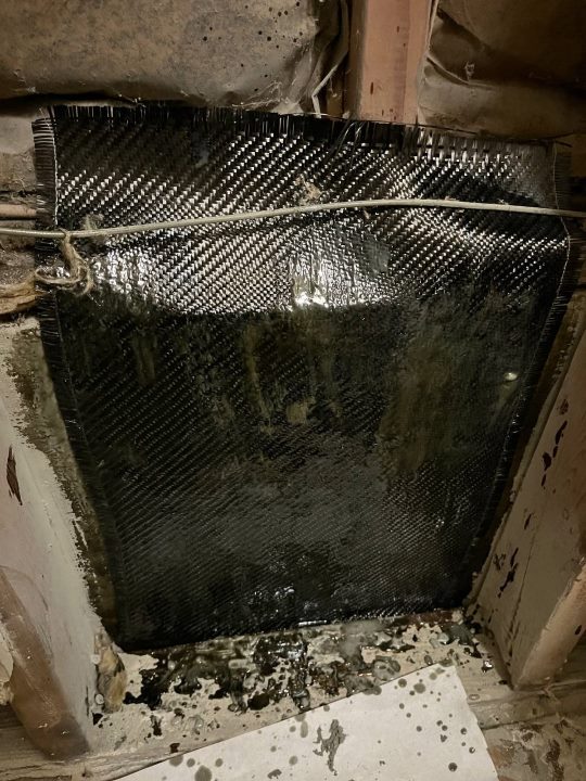 Carbon fiber application for the process of foundation repairs and structural integrity saving in seattle, wa