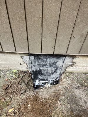 carbon fiber application with epoxy for foundation repairs in Seattle