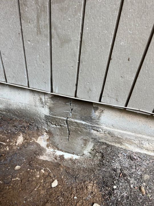 first layer for epoxy application on a cracked basement wall for small crack repair in Shoreline, WA by Basement Expert for a real estate agent