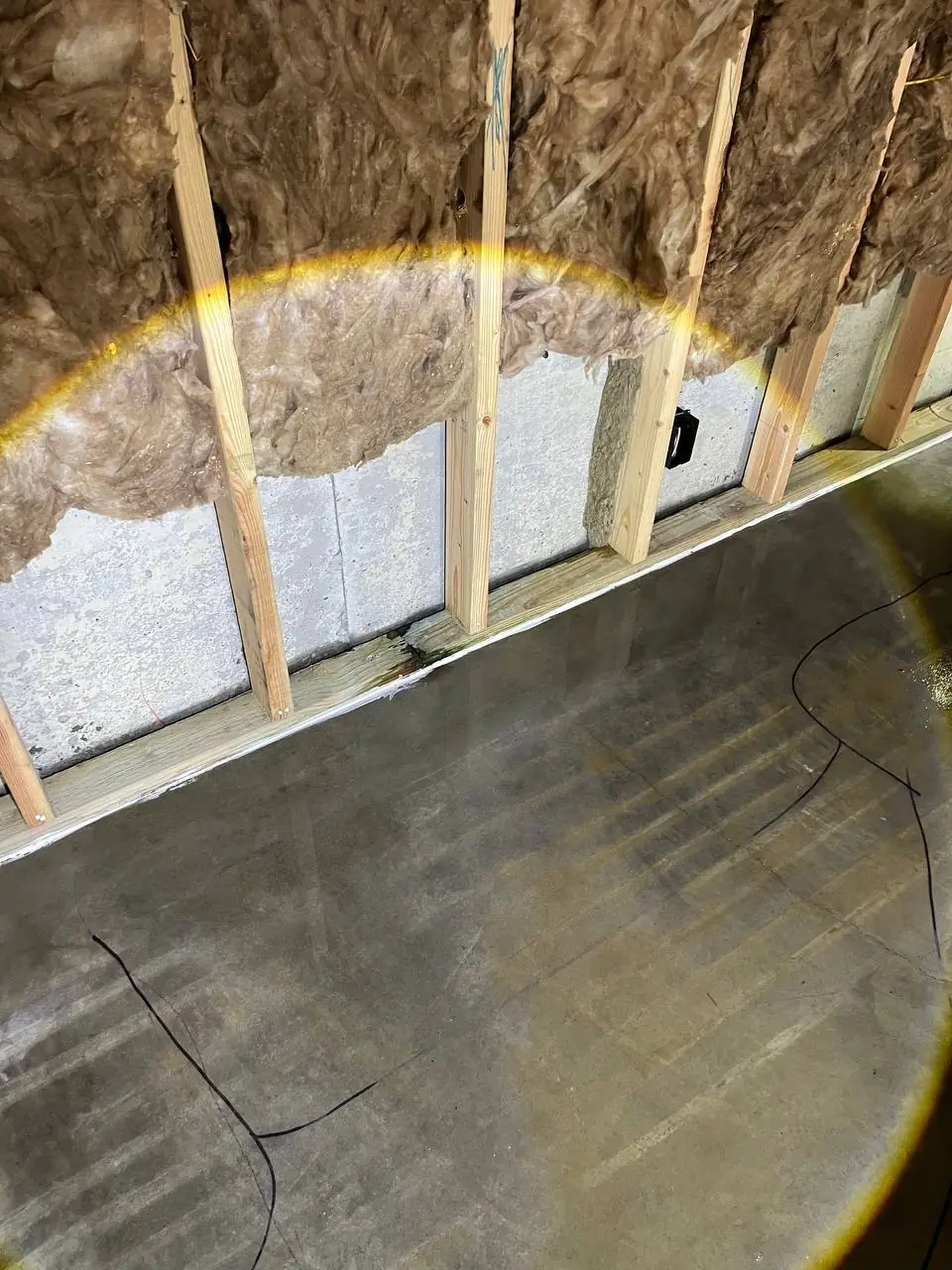 Foundation drainage and waterproofing work by Basement Expert